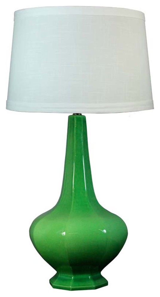 Fangio Lighting's #8788 30 inch Ceramic Table Lamp in Jewel Green ...
