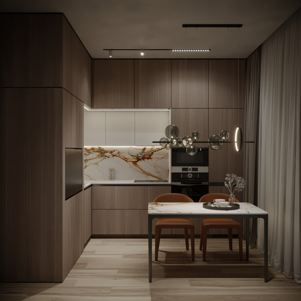 Дизайн проект квартиры в ЖК "Огни"