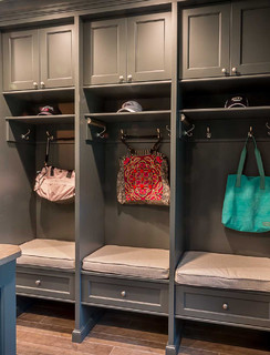 Laundry & Mud Room - Glen Ellyn, IL - Scandinavian - Laundry Room