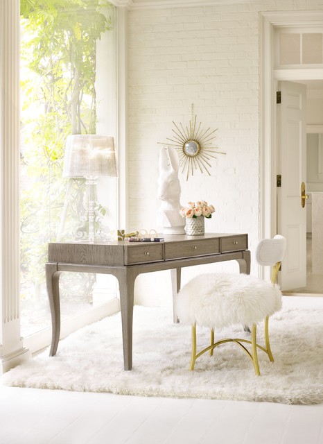 Hooker Furniture Cynthia Rowley Home Office Note To Self Writing Desk American Traditional San Francisco By Mark Thomas Home