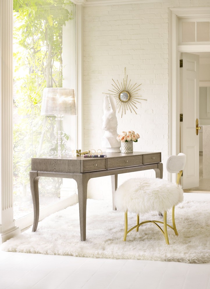 Hooker Furniture Cynthia Rowley Home Office Note To Self Writing Desk Traditional San Francisco By Mark Thomas Home