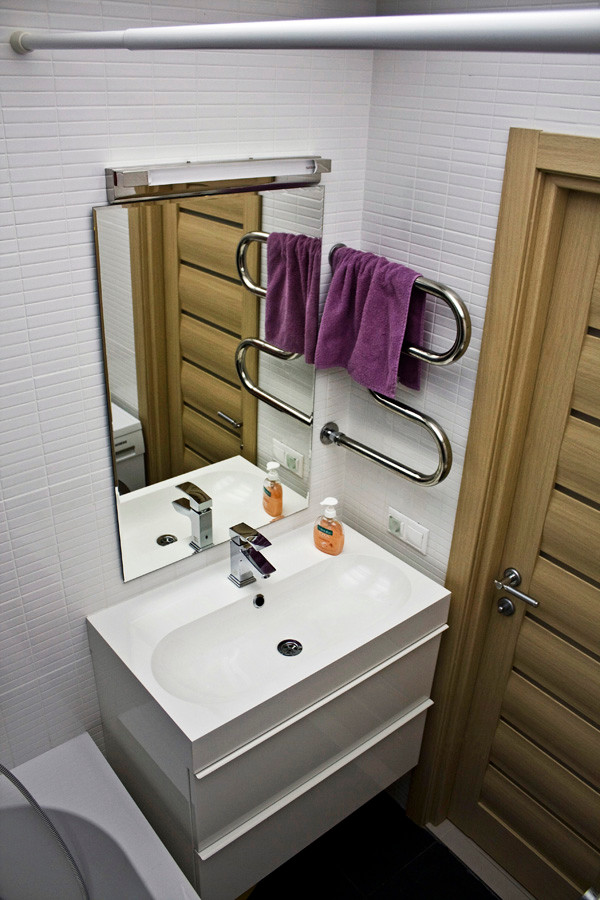 Санузел в типовой квартире (№1)