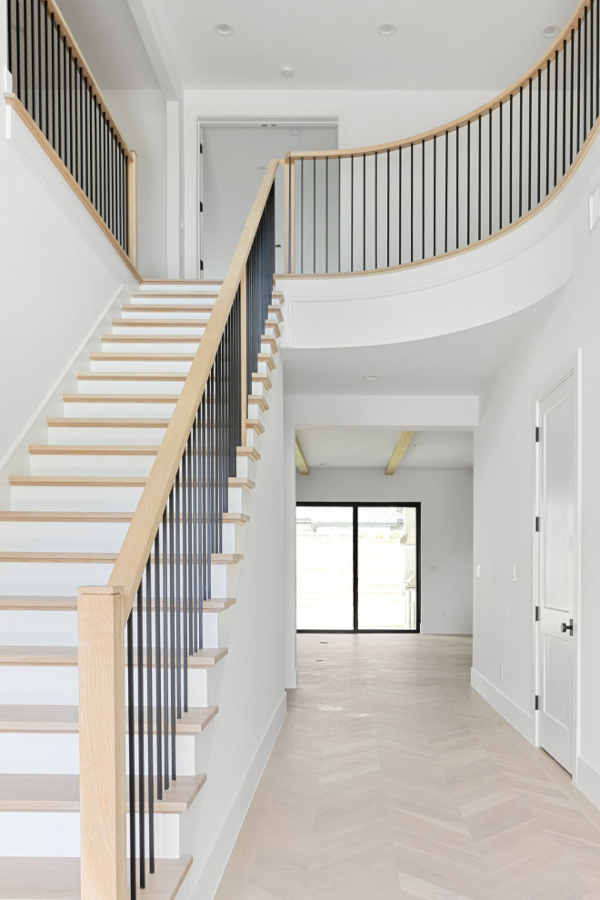 Valley Ridge - Beach Style - Staircase - Dallas - by Jessica Koltun ...