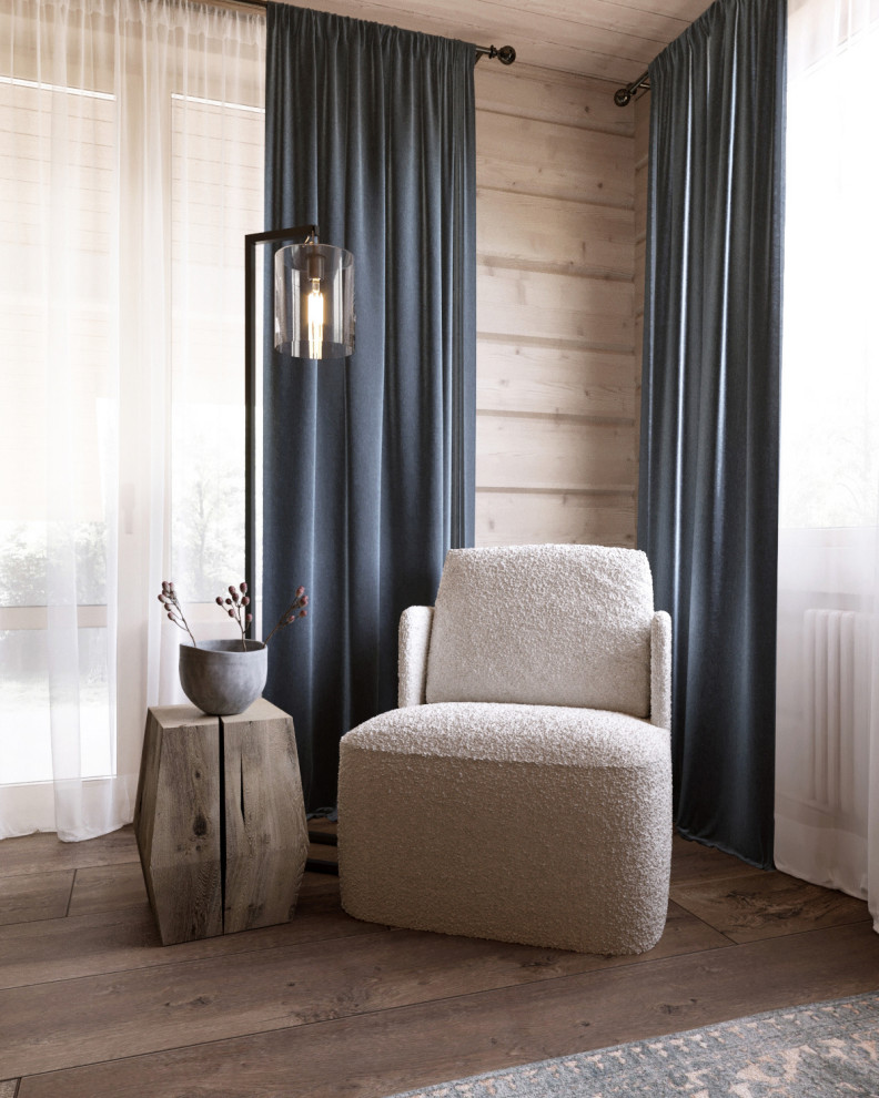 Загородный дом из бруса в поселке Смолячково