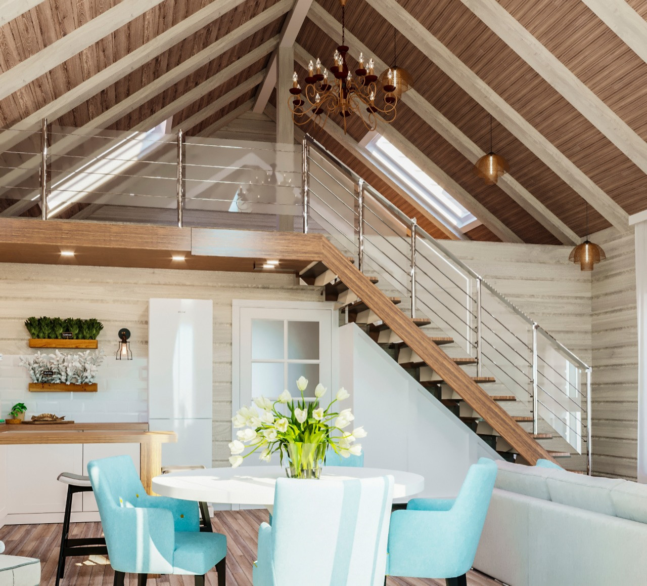 дом в современном стиле