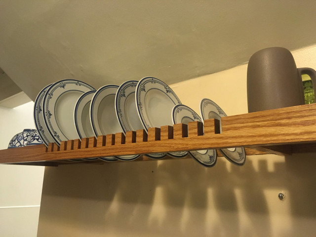 Custom Wood Dish Drying Rack - Kitchen - Portland - by Rose City