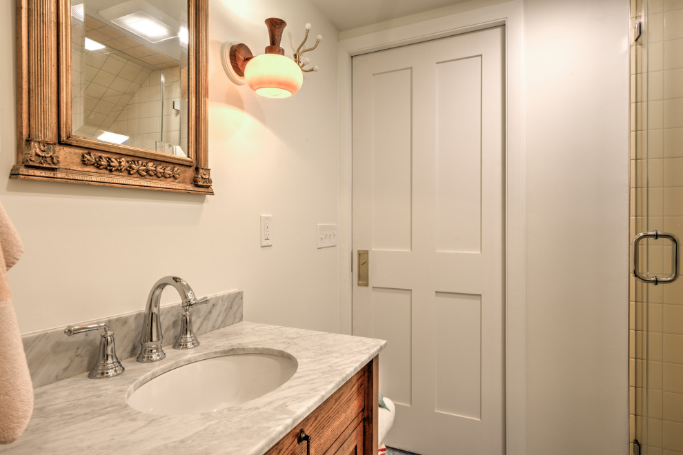 Yellow Shower Bathroom - Greenfield MA