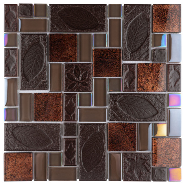 Garden Versailles Glass/Ceramic Wall Tile  (0.98  sqft./each)