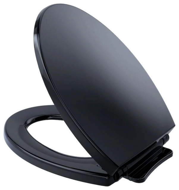 TOTO SoftClose Elongated Toilet Seat, Ebony Contemporary Toilet