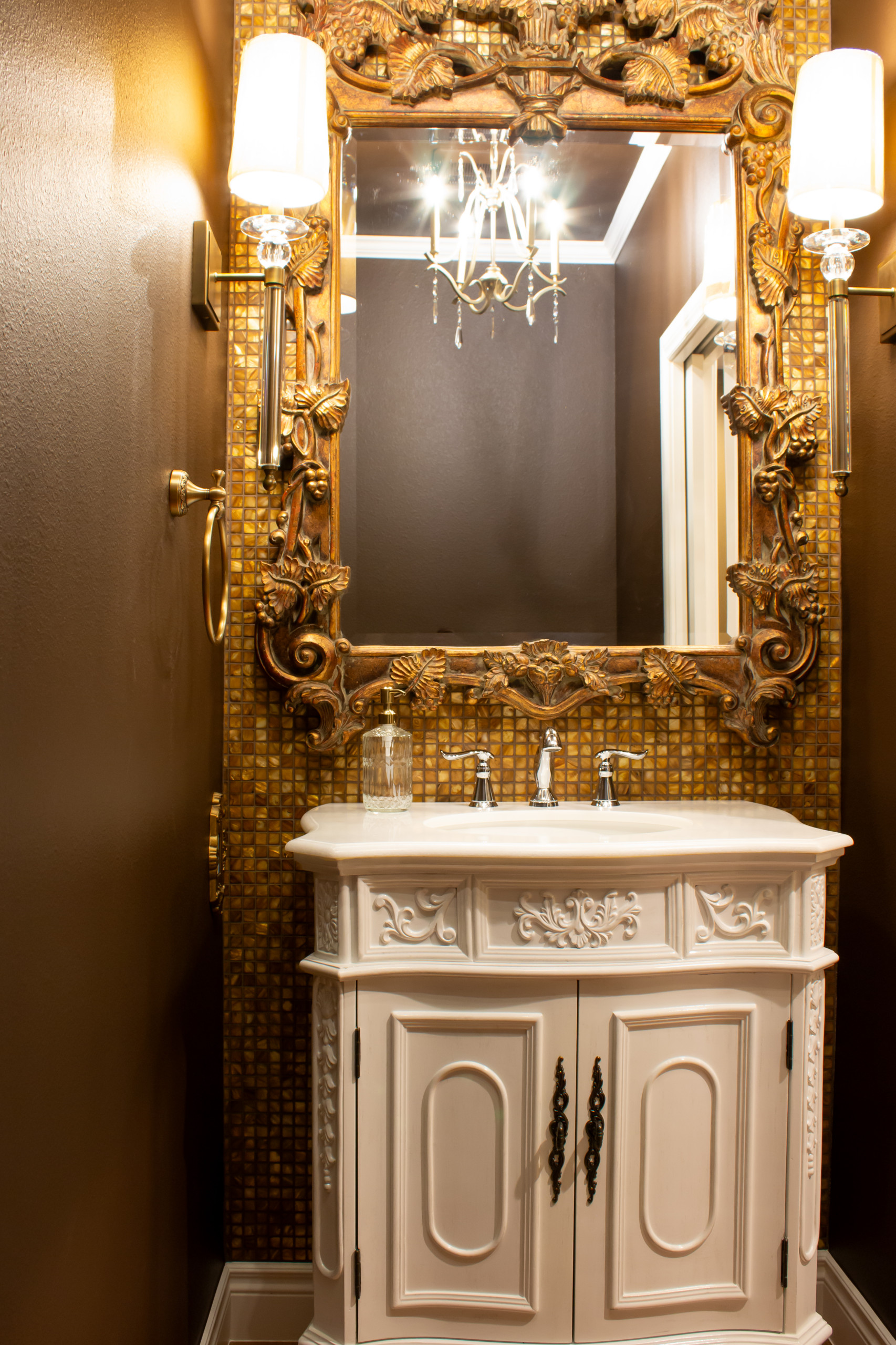 Slocum Custom Home - Master & Powder Bath