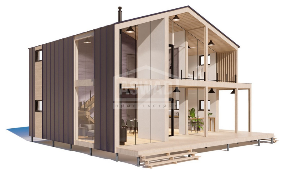 Модульный дом "Model Six"