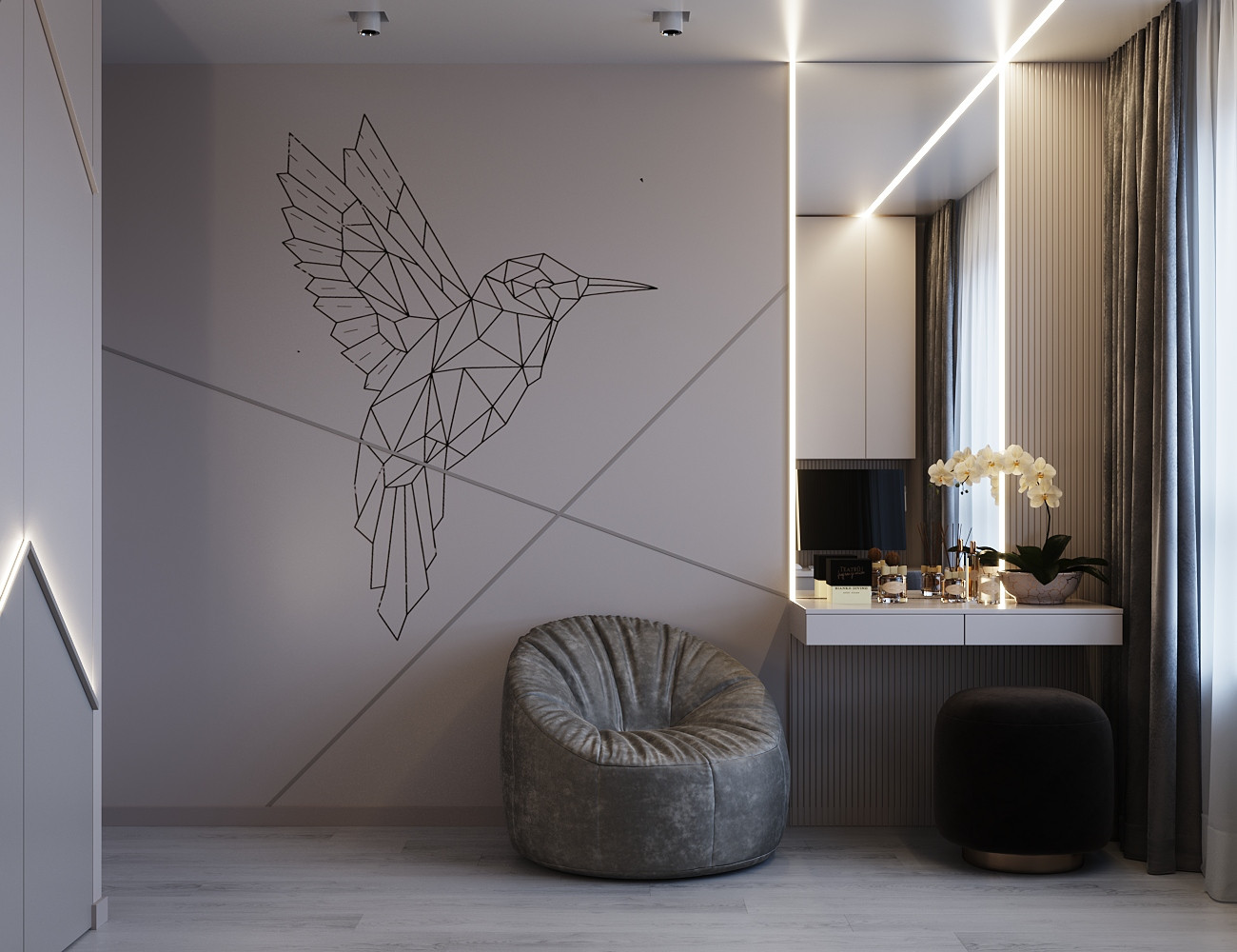 Комната для девочки подростка