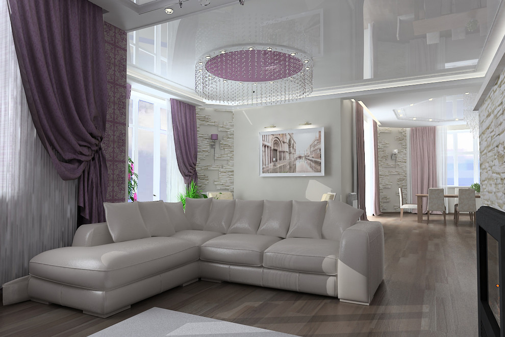 Гостиная в жилом доме
