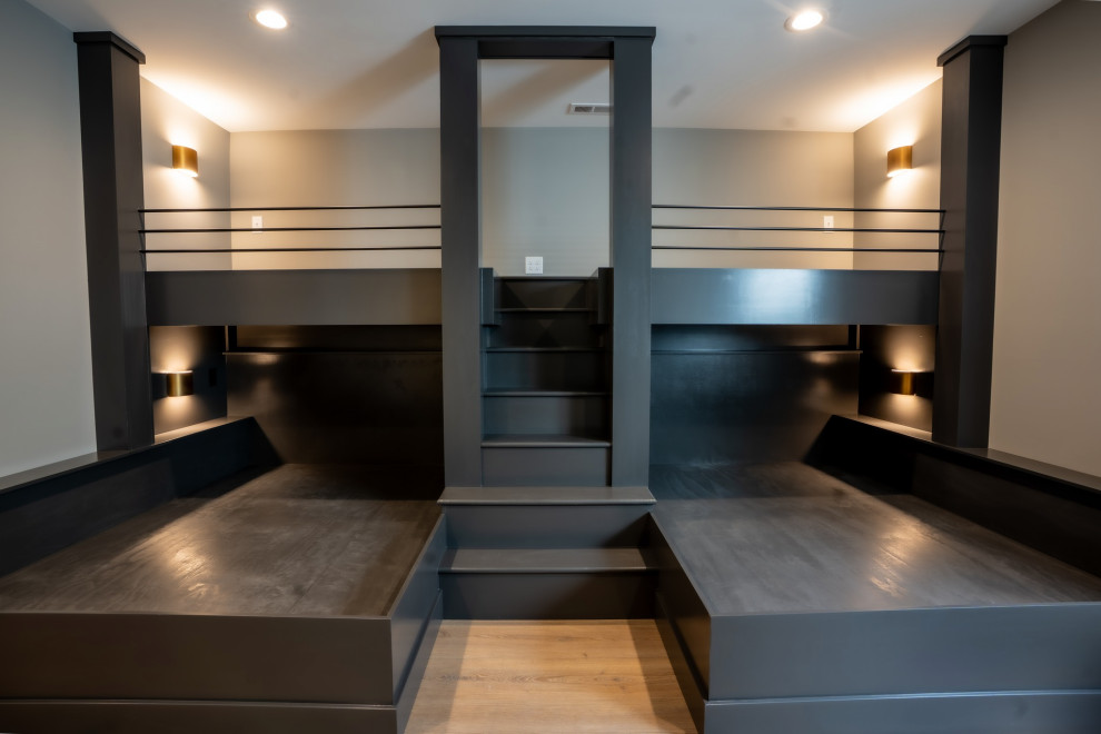 Kids Bedroom Built-in Double Bed