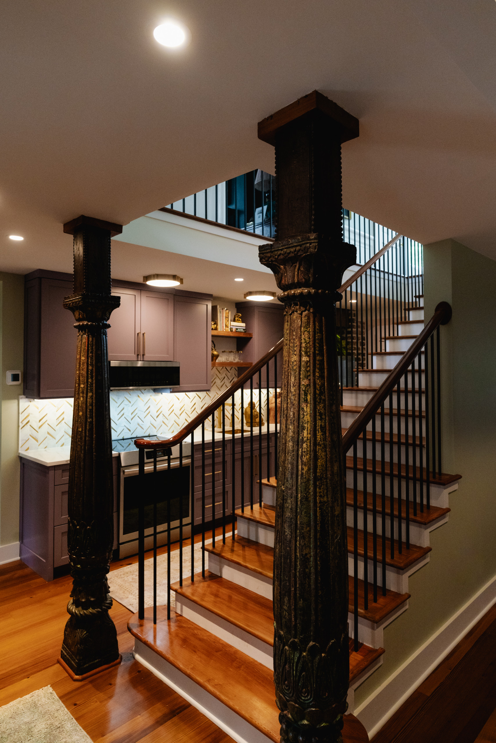 Lower level luxe kitchen