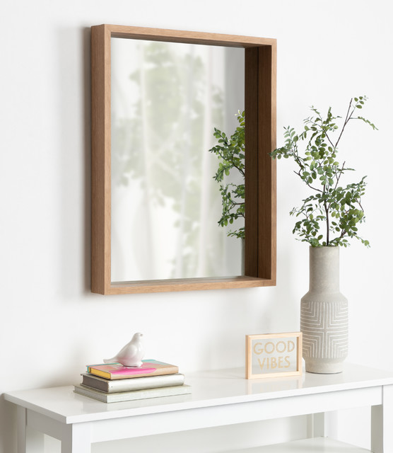 Rockwood Wall Panel Mirror Natural 19x43 22x28