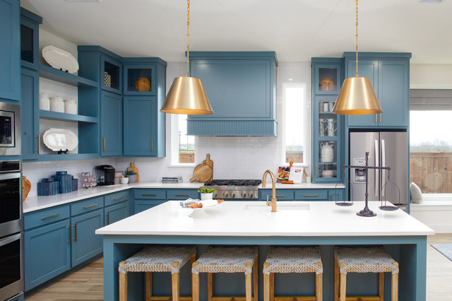 Estates at Rockhill Phase 3 by Shaddock Homes transitional-kitchen