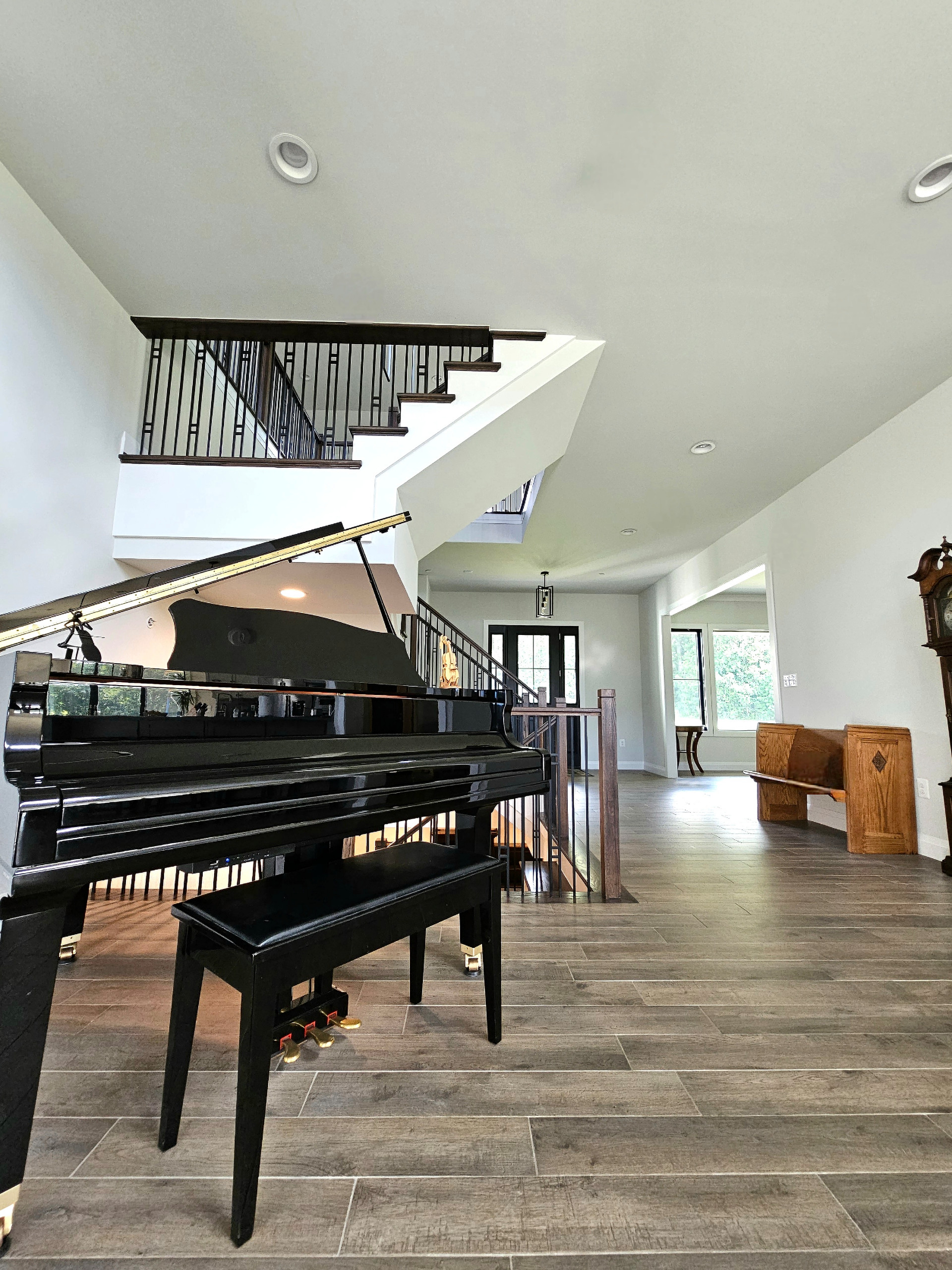 109_Impressive Floating Staircase in Countryside Retreat, Upper Marlboro, MD