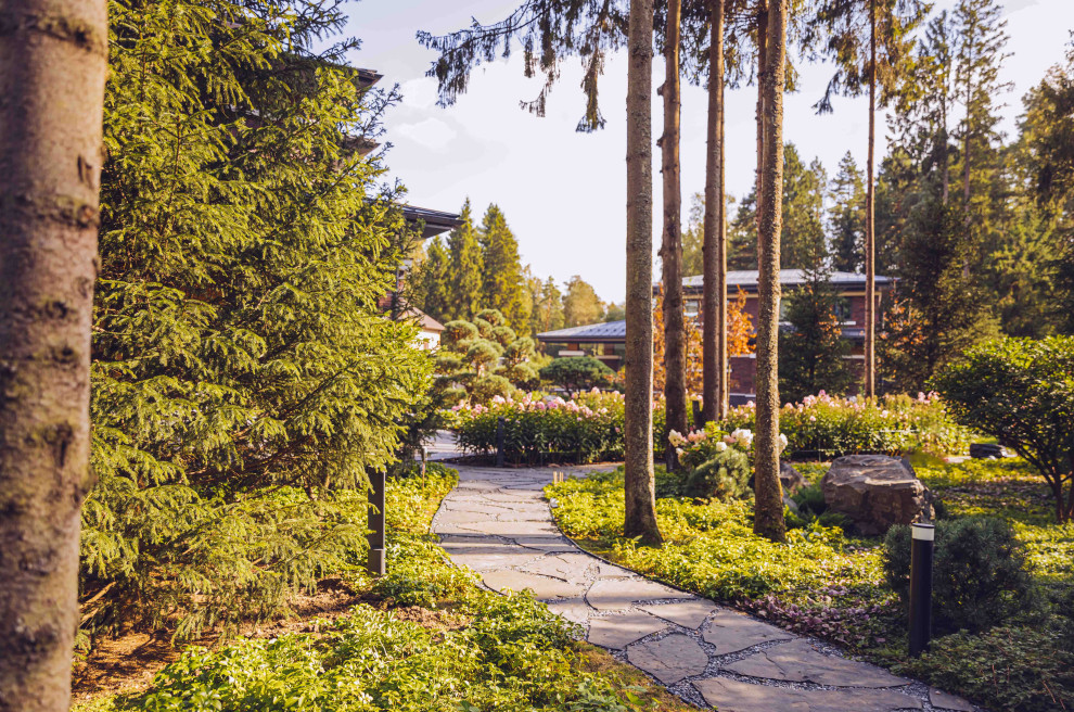 Архитектурное Решение в Пейзажном Стиле