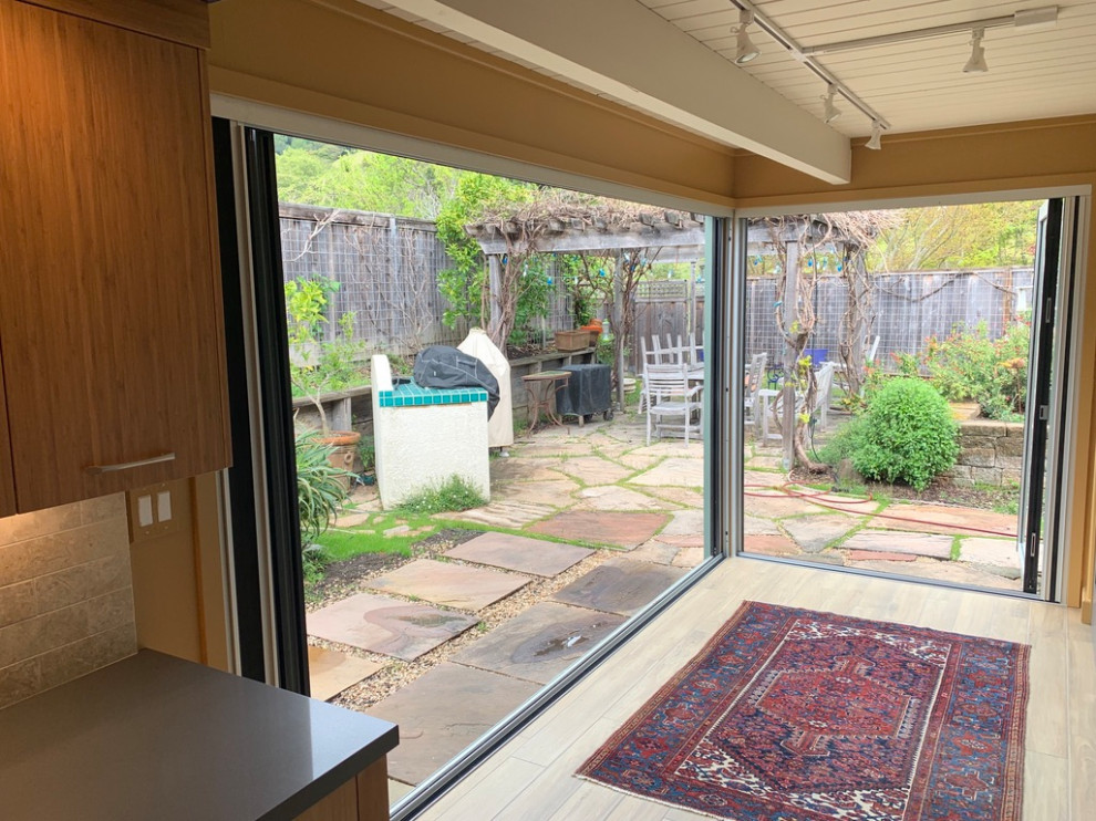 Panoramic Eichler Kitchen
