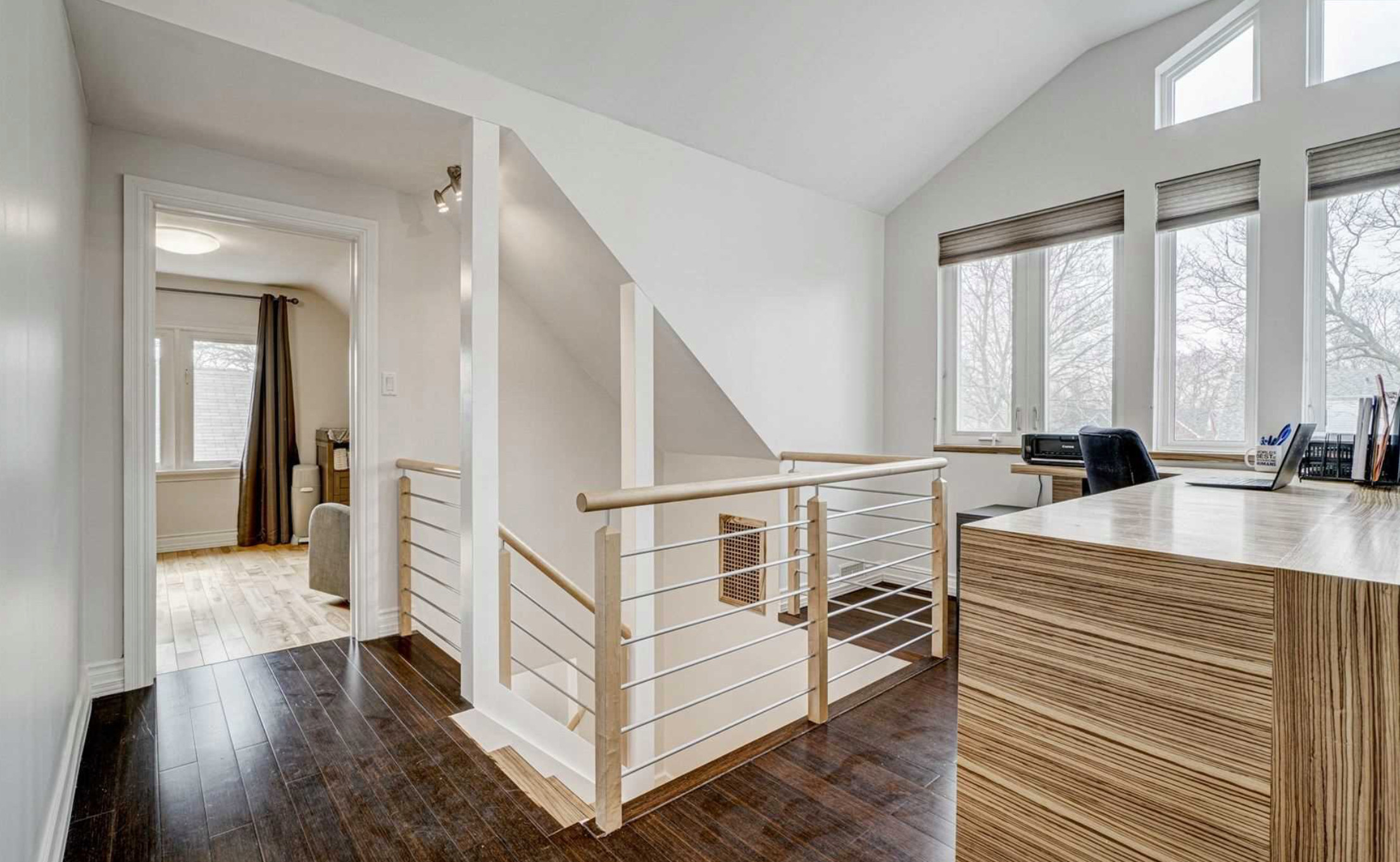 Second floor office space.