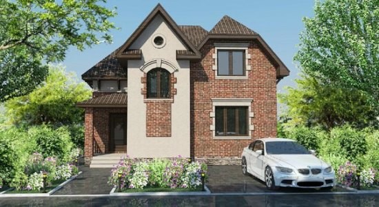 Проект дома №07-11 (S-площадь: 147,1 м.кв.)