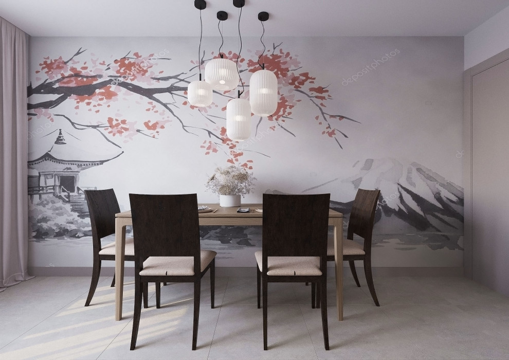 Кухня и санузел в японском стиле