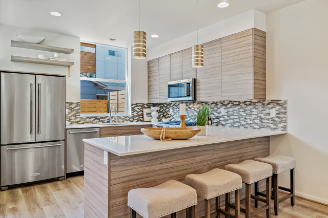Fremont 5 Townhomes contemporary-kitchen