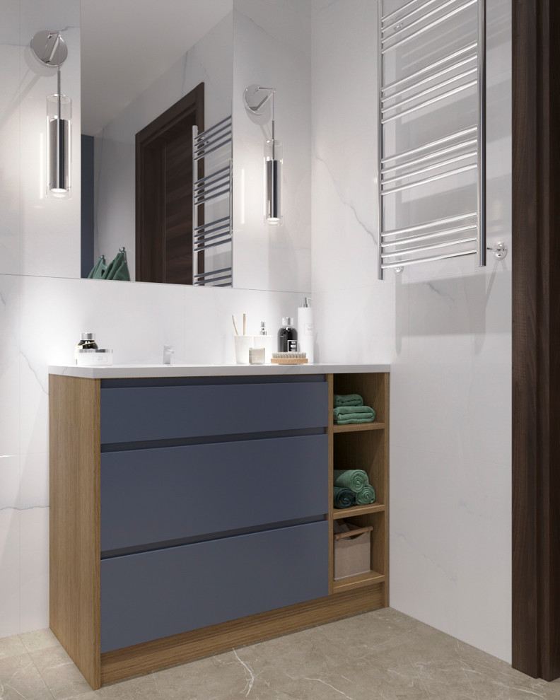 Ванная комната по фен-шую, частный дом 200 кв.м