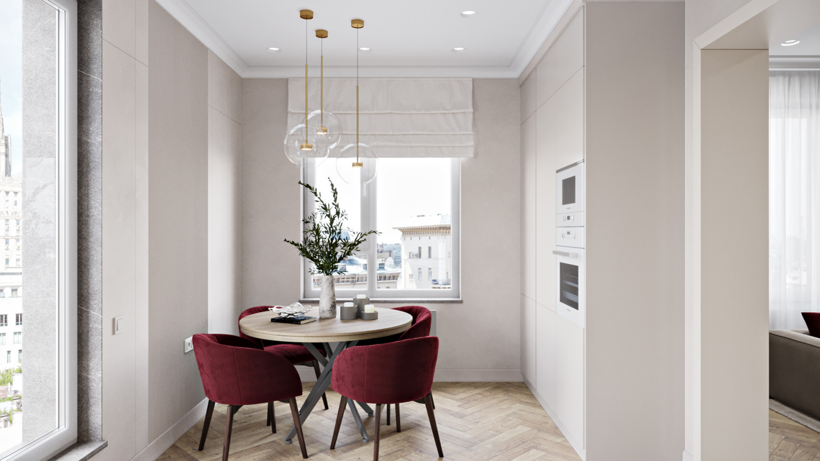 Квартира с террасой в ЖК Европейский берег 107 кв.м.