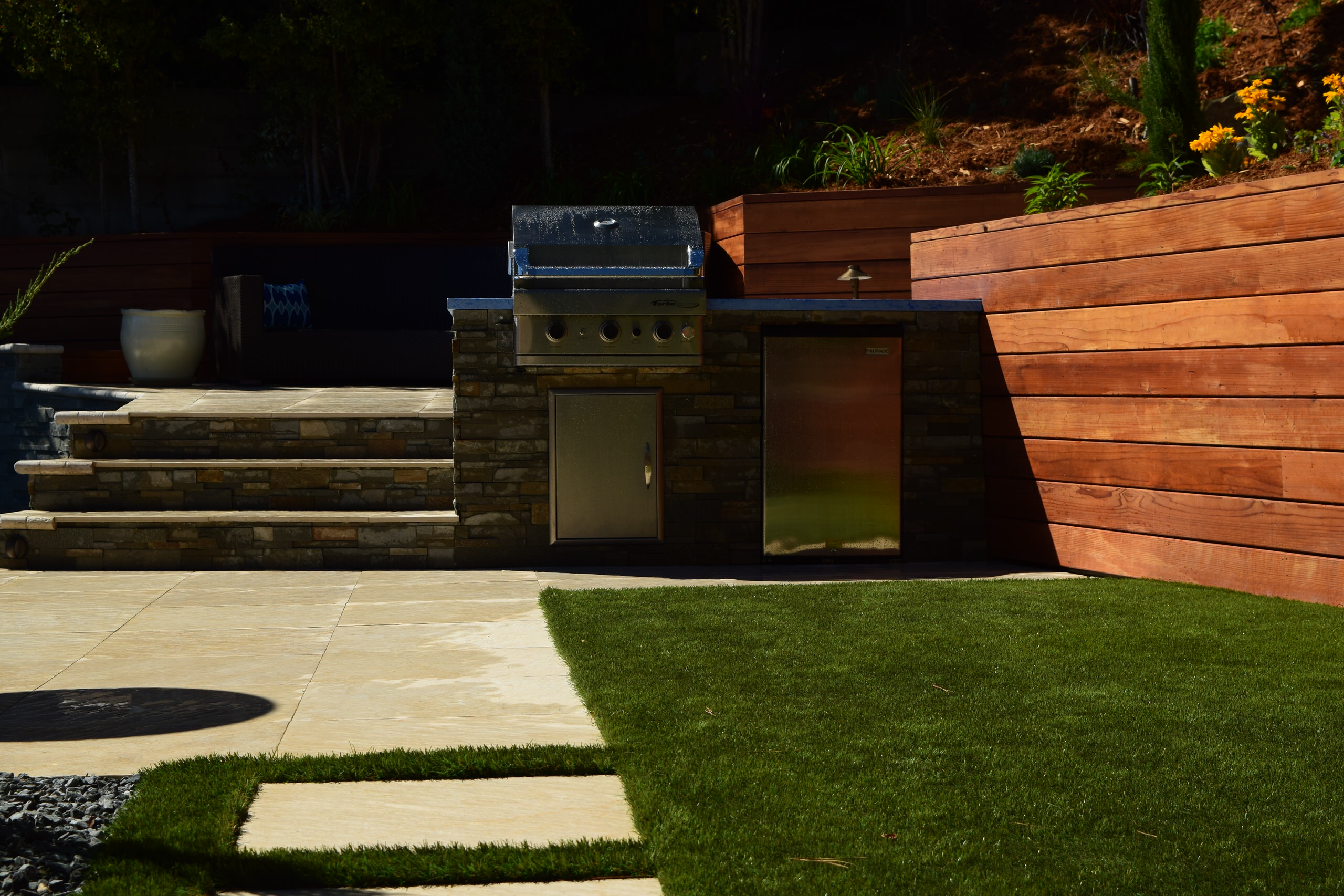 Pool Patio and Garden