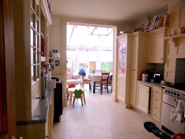 before 2018 Side return kitchen extension traditional