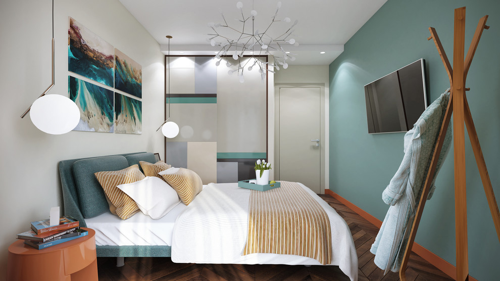 Квартира в стиле 60-х годов, площадью 70 кв.м.