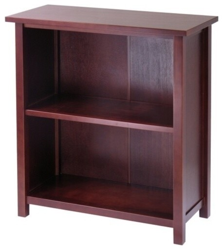 Winsome Wood Milan Storage Shelf Or Bookcase, 3-Tier, Medium