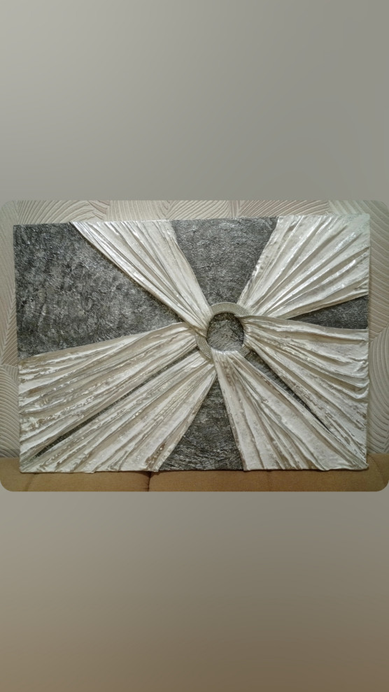 Интерьерные картины с драпировкой