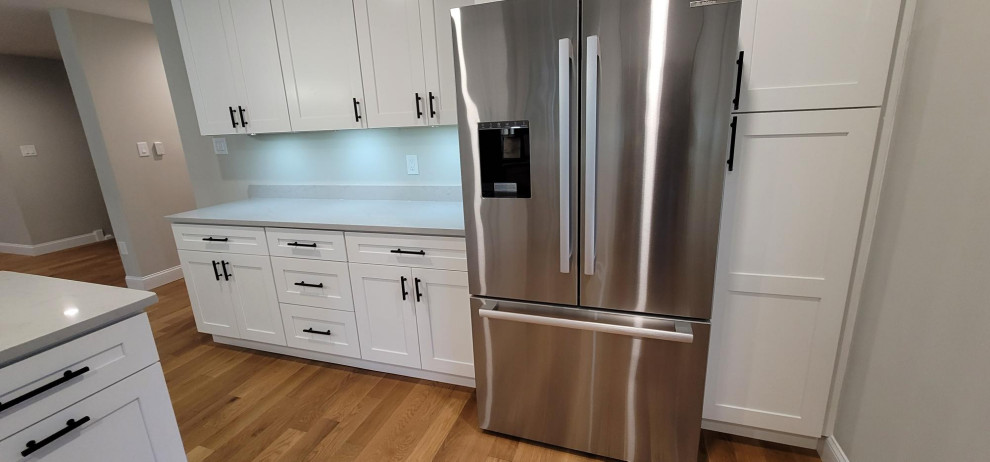 Modern Kitchen Renovations with White Cabinets