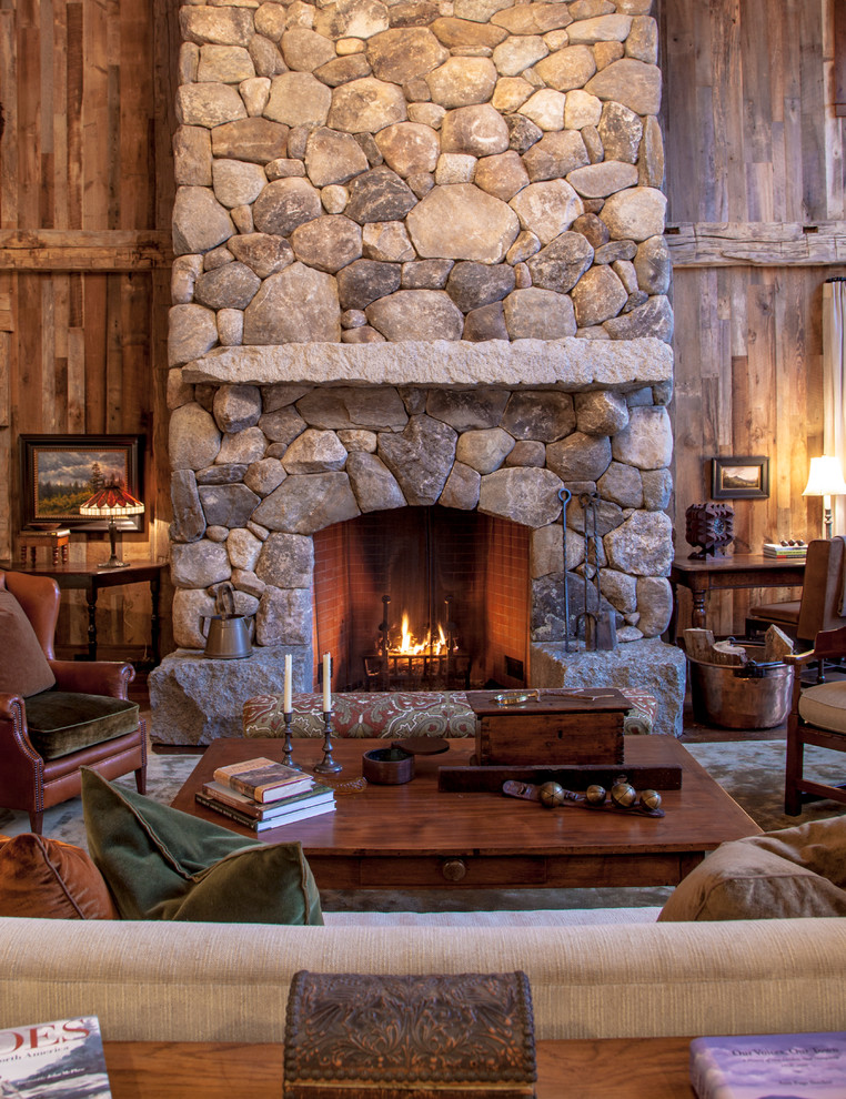 New Hampshire Snow and Lake Lodge - Rustic - Boston - by MossCreek | Houzz