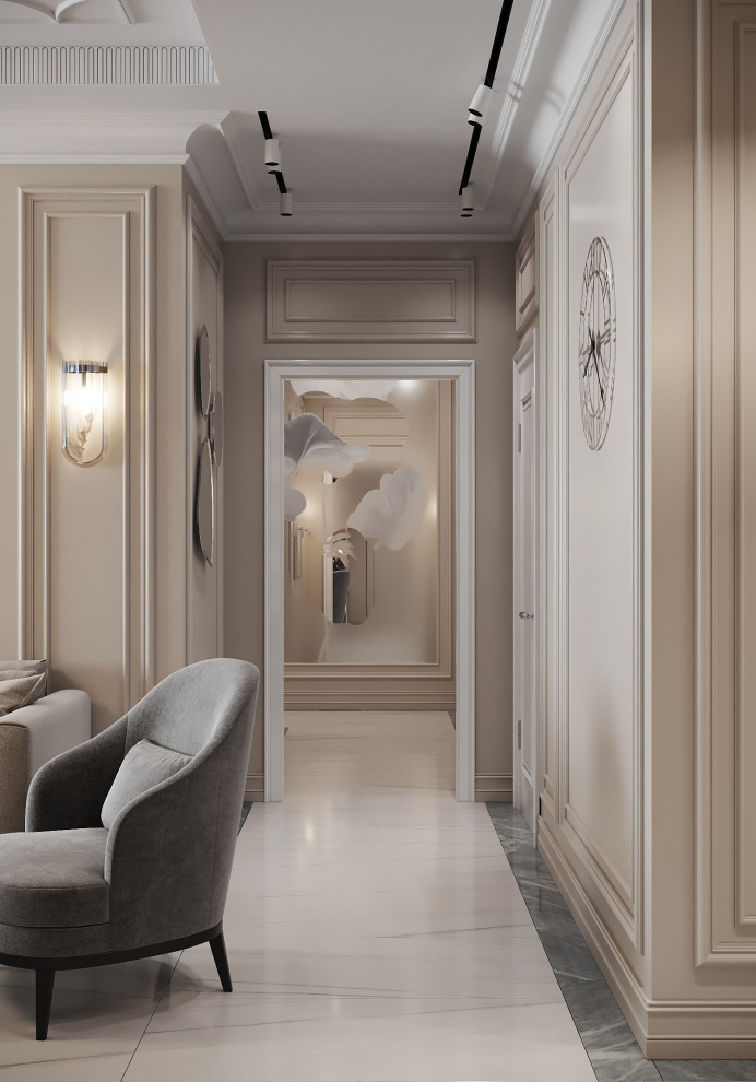 Дизайн интерьера квартиры в ЖК Триколор