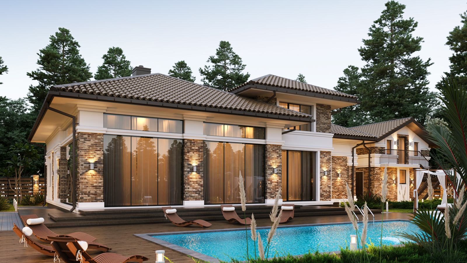 Частная резиденция в п.Семигорье