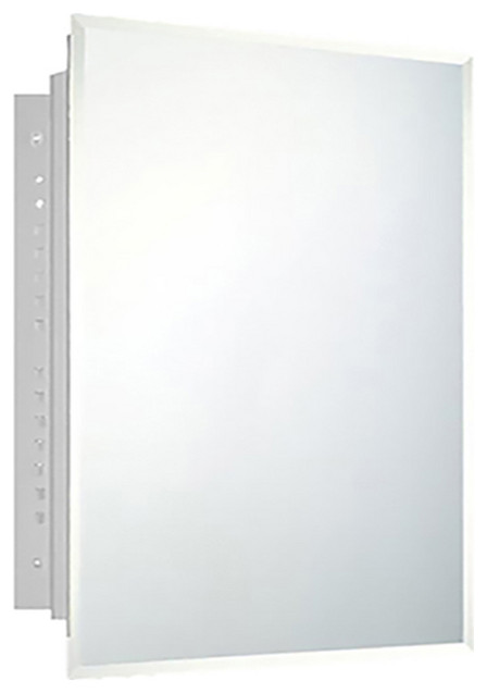 Deluxe Series Medicine Cabinet, 20"x26", Beveled Edge, Recessed