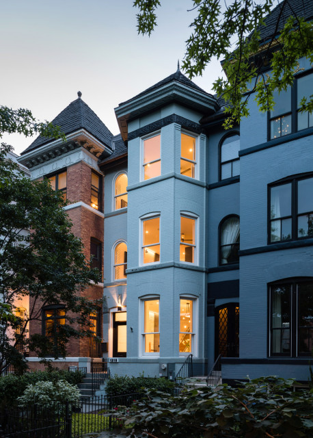 Harvard St modern-fasad