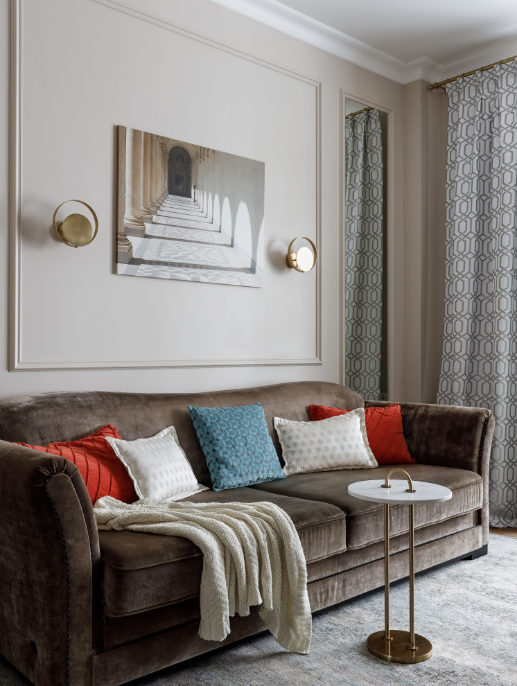 Гостиная-библиотека