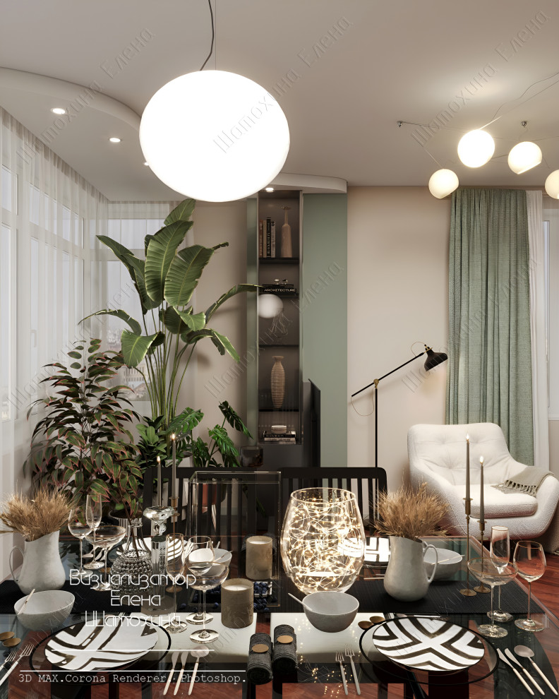 Визуализация интерьера