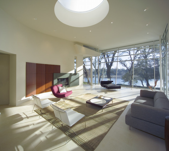 River House moderno-soggiorno
