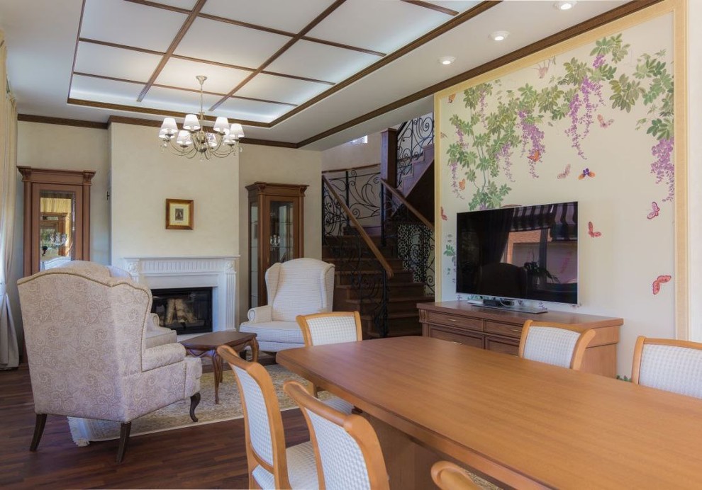 Лаунж-зона в столовой комнате