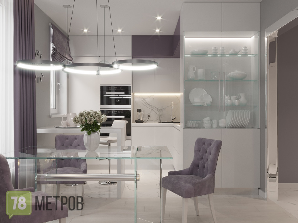 Дизайн-проект квартиры в ЖК "Легенда" на Дальневосточном