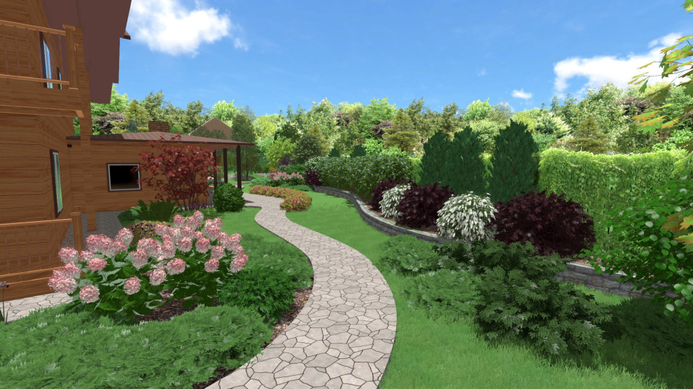 Проектирование участка в  к.п. Аквавилла