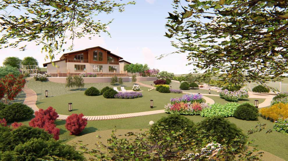 Проект ландшафтного благоустройства в посёлке Ушаково