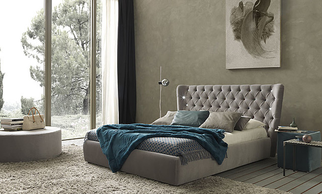 Selene Bed contemporary-bedroom