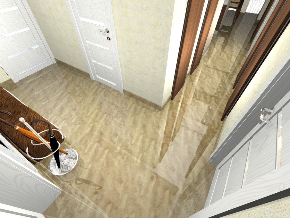 Частный интерьер маленькой квартиры в новостройке Самары.